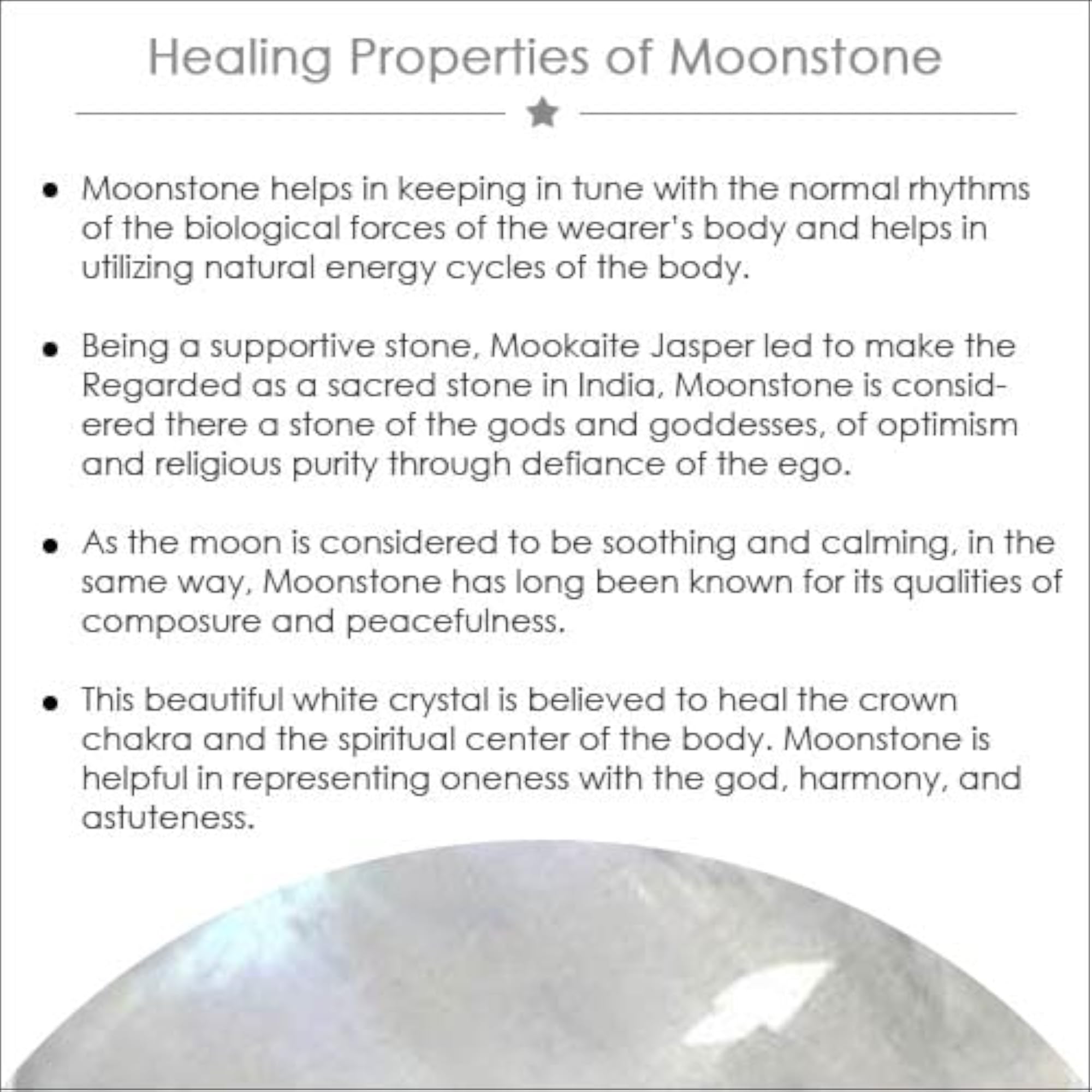 Natural White Moonstone Certified Gemstone, Wholesale Lot